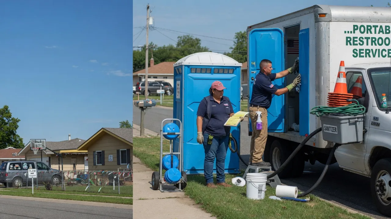 Portable Toilet Rental in Flora, IL near me